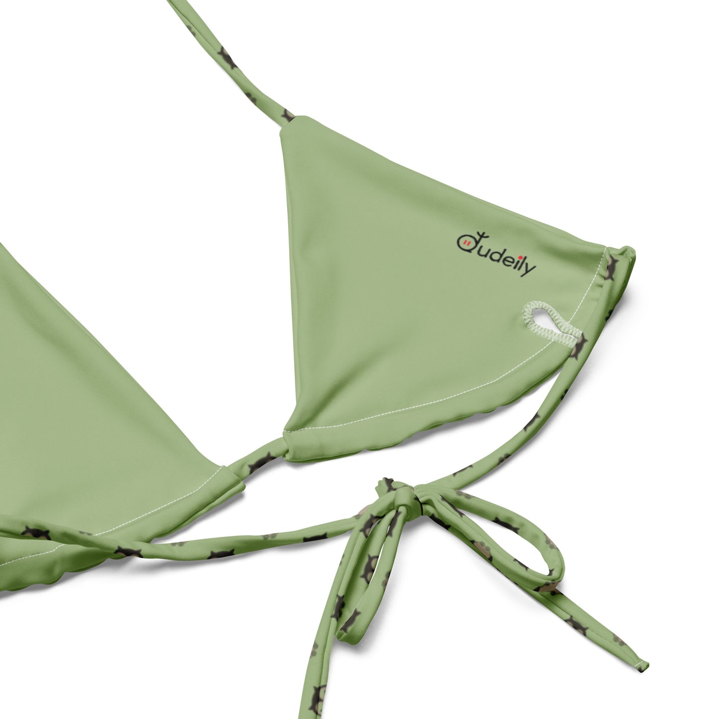 Owl-Themed All-Over Print Recycled String Bikini – Sustainable Fashion - Dudeily