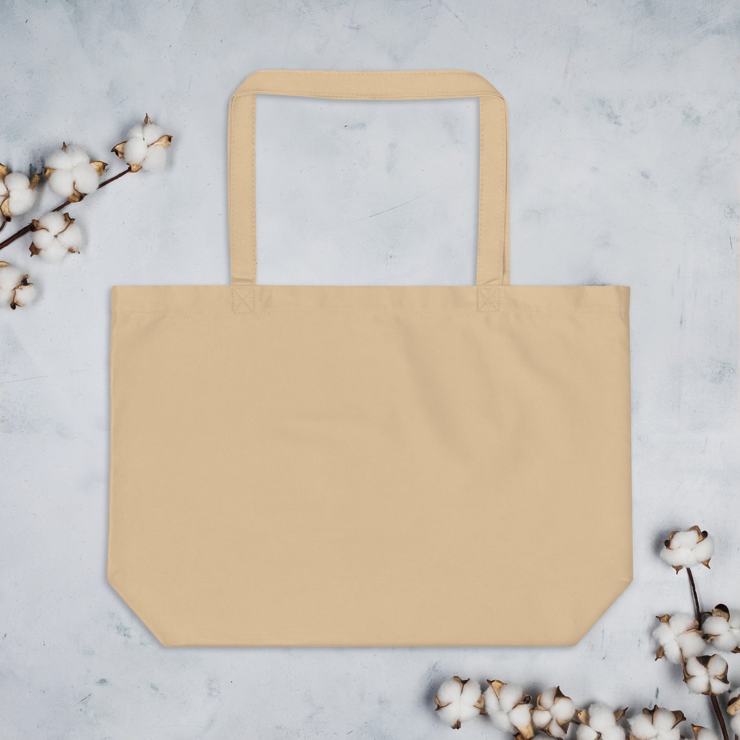 Large Organic Tote Bag: Eco-Friendly, Spacious, and Perfect for Everyday Use - Dudeily
