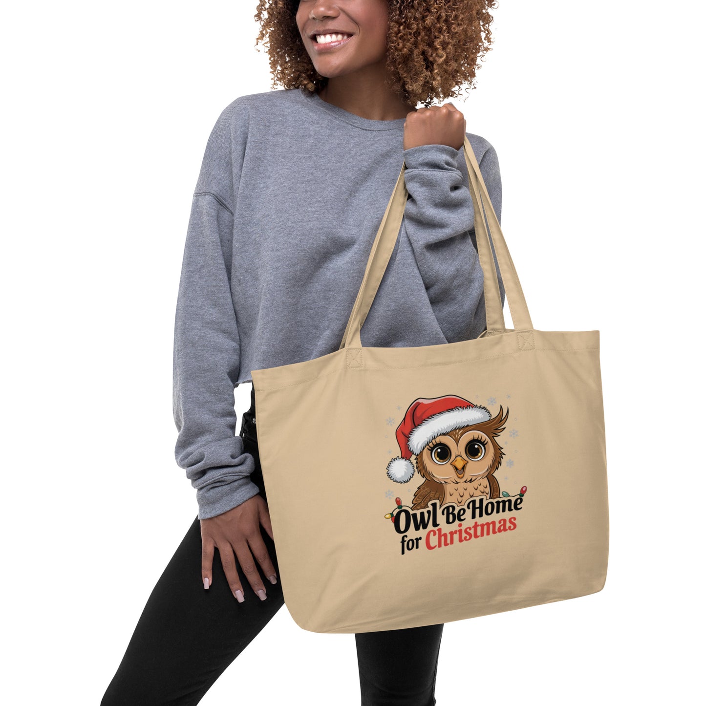 Large Organic Tote Bag: Eco-Friendly, Spacious, and Perfect for Everyday Use - Dudeily