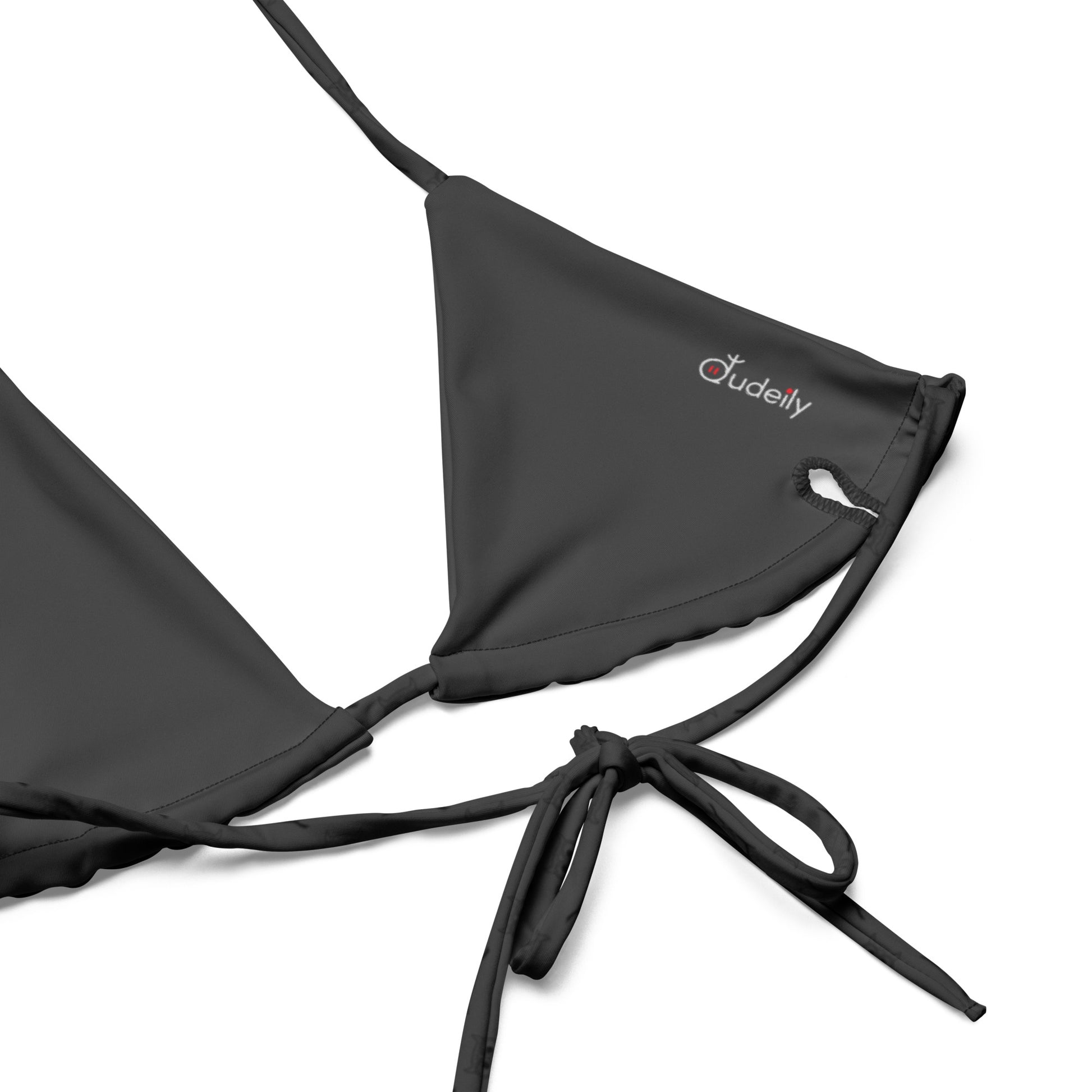 All-Over Print Recycled String Bikini – Eco-Friendly Owl-Inspired Swimwear - Dudeily