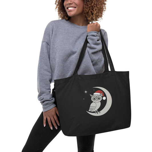 Large organic tote bag - Dudeily