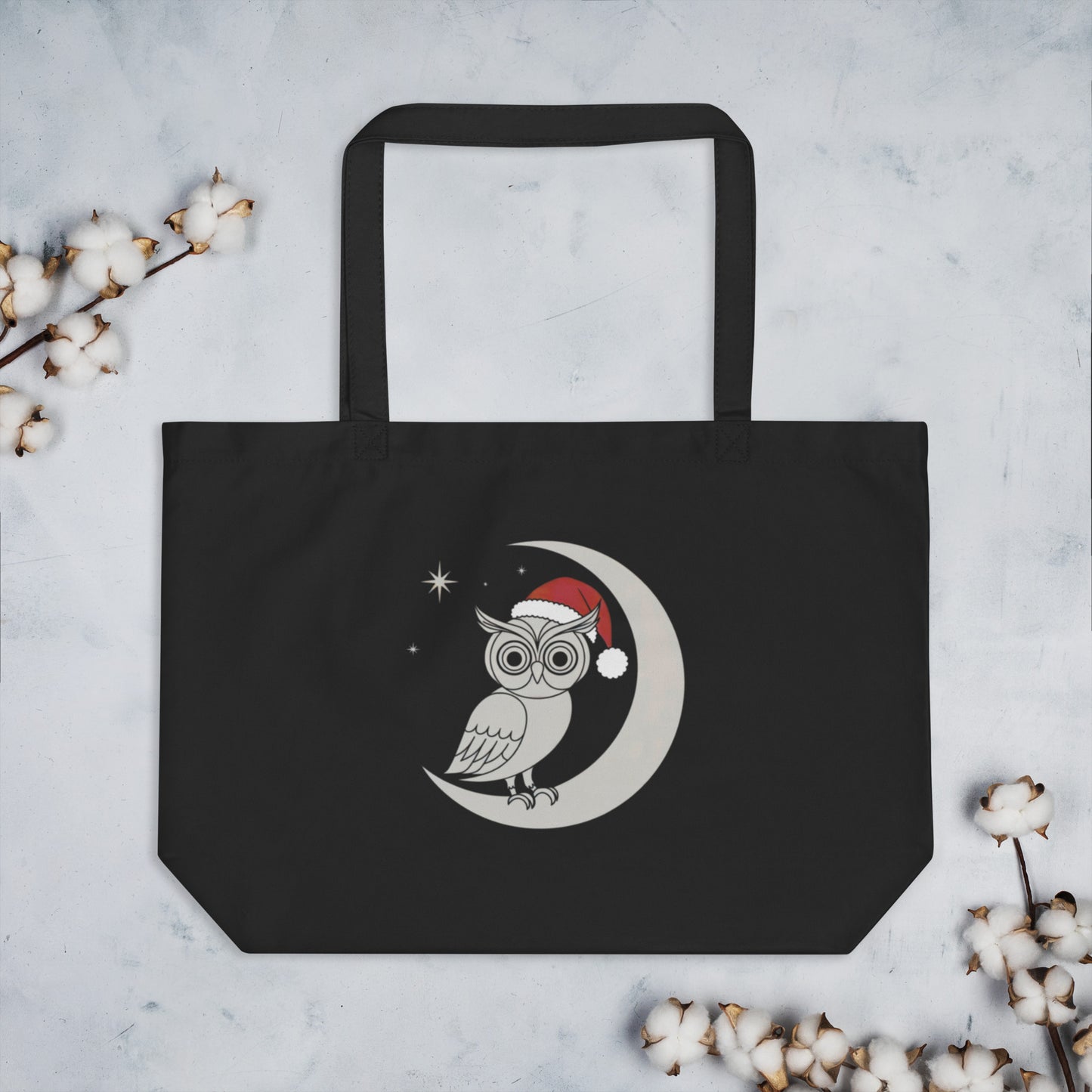 Large organic tote bag - Dudeily