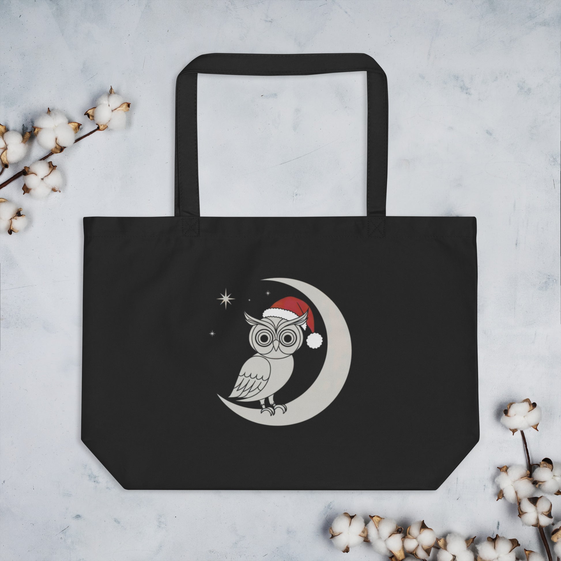 Large organic tote bag - Dudeily