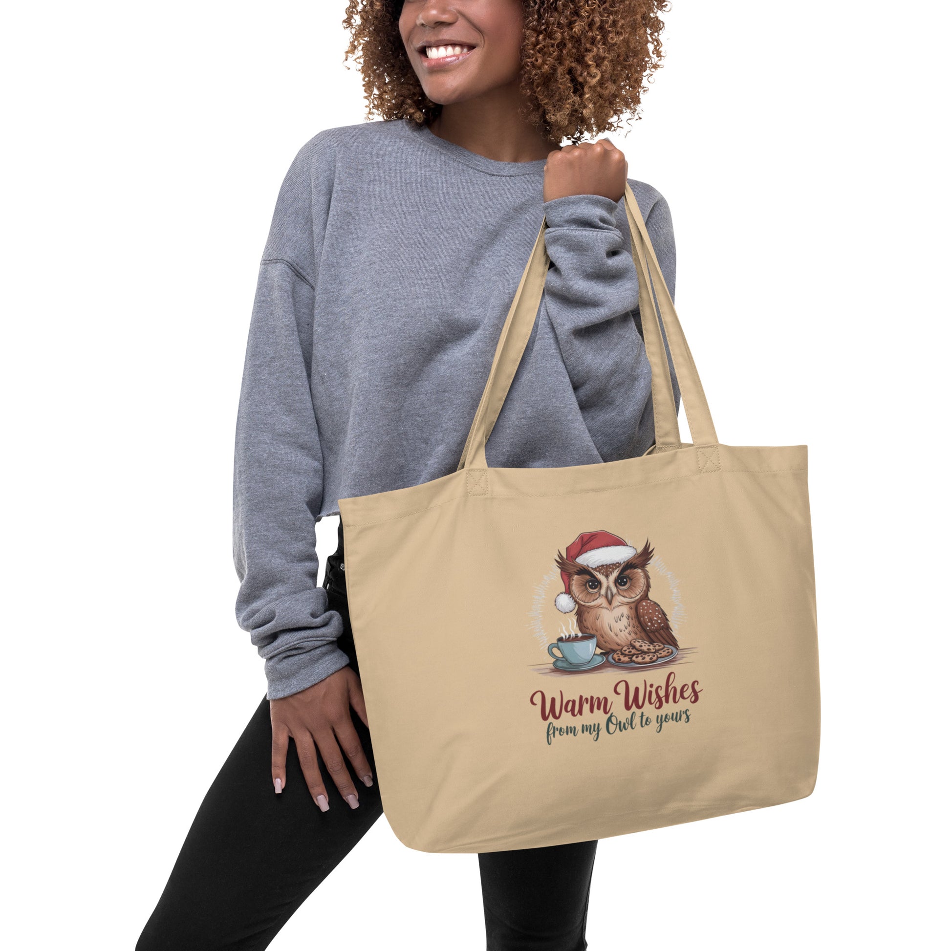 Large Organic Tote Bag: Spacious, Durable, and Eco-Friendly for Everyday Use - Dudeily