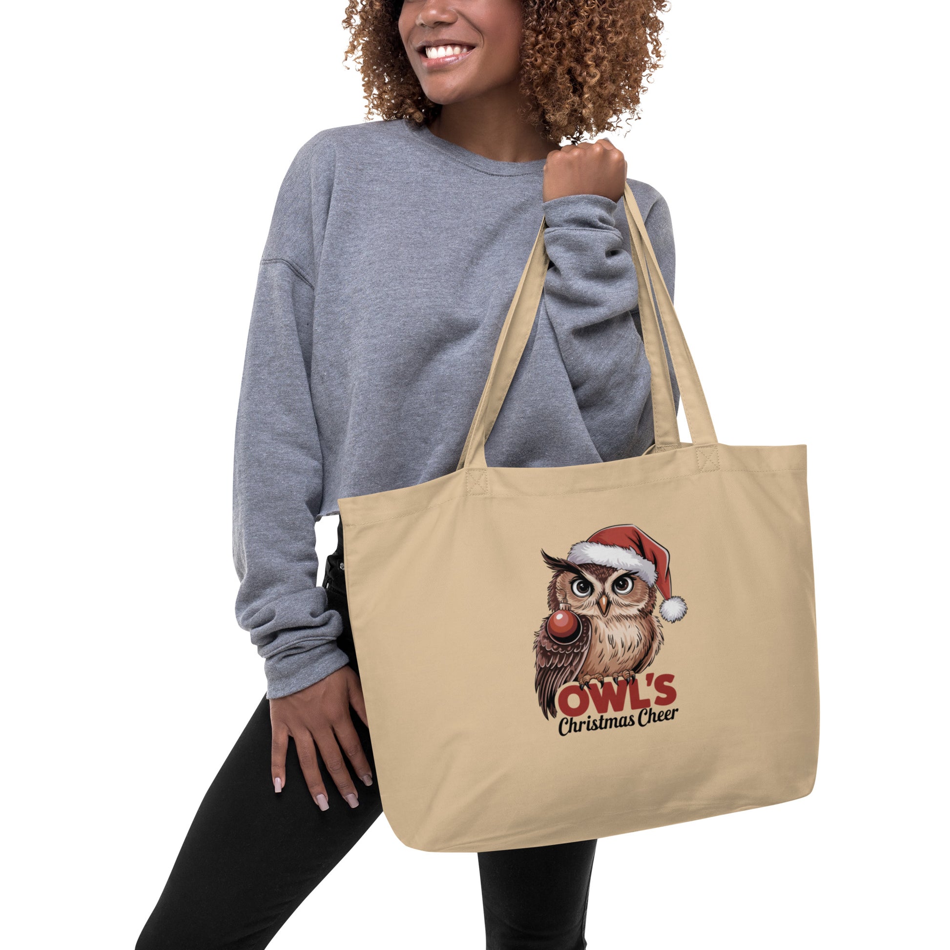 Large Organic Tote Bag: Eco-Friendly, Spacious, and Perfect for Everyday Use - Dudeily