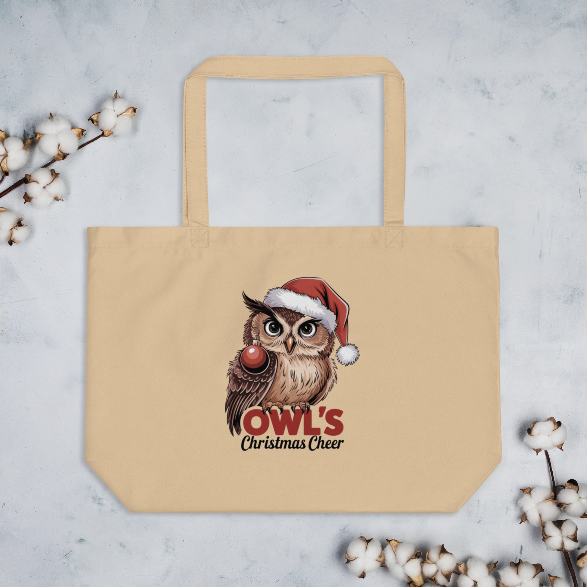 Large Organic Tote Bag: Eco-Friendly, Spacious, and Perfect for Everyday Use - Dudeily