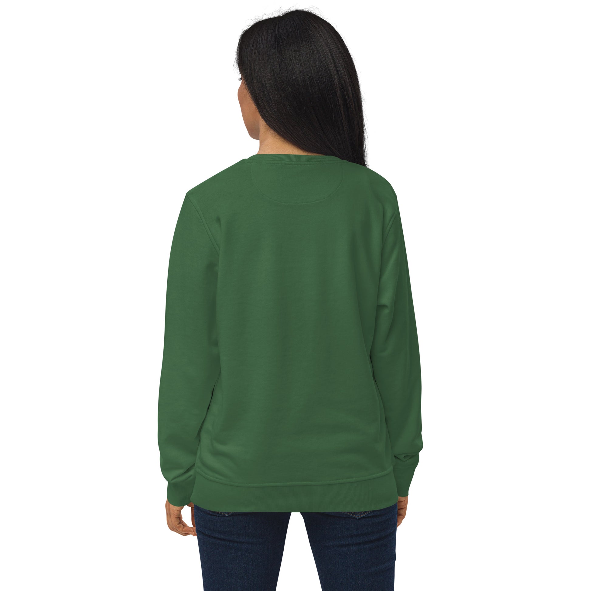 Owl-Themed Unisex Organic Sweatshirt | Eco-Friendly & Stylish - Dudeily