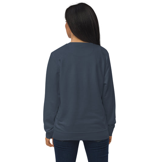 Owl-Themed Unisex Organic Sweatshirt | Sustainable & Cozy Fashion - Dudeily