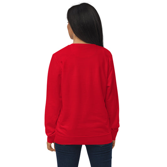 Owl-Themed Unisex Organic Sweatshirt | Sustainable & Cozy Apparel - Dudeily